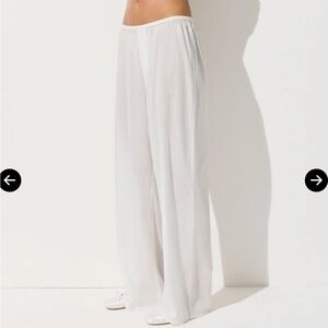 Skims cotton voile loose pants (xxs)